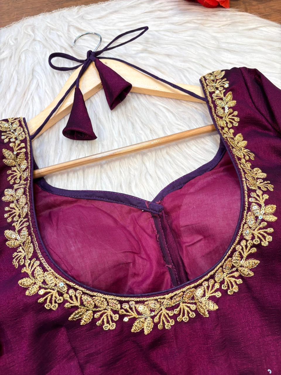 Style That Pops- Designer Blouse