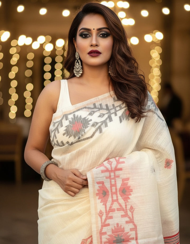 Actress Rani Mukherjee Inspired Matka Banarasi Silk Saree
