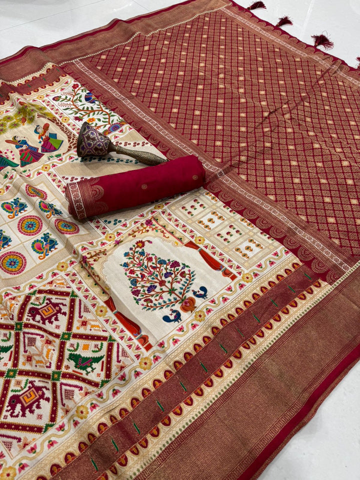 Elite Enigma Viscose Silk Saree