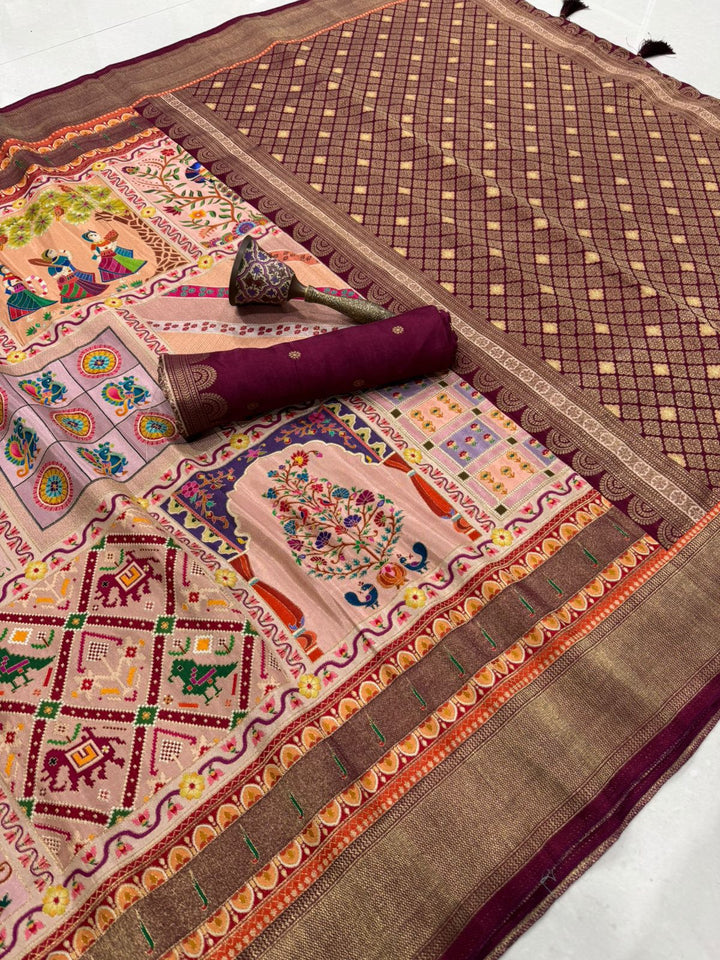 Elite Enigma Viscose Silk Saree