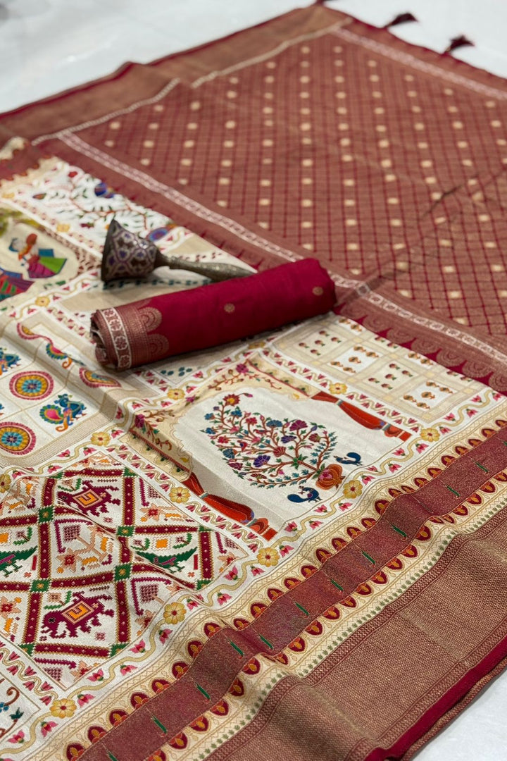 Elite Enigma Viscose Silk Saree