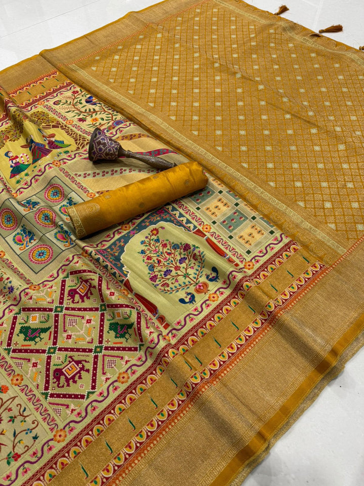 Elite Enigma Viscose Silk Saree