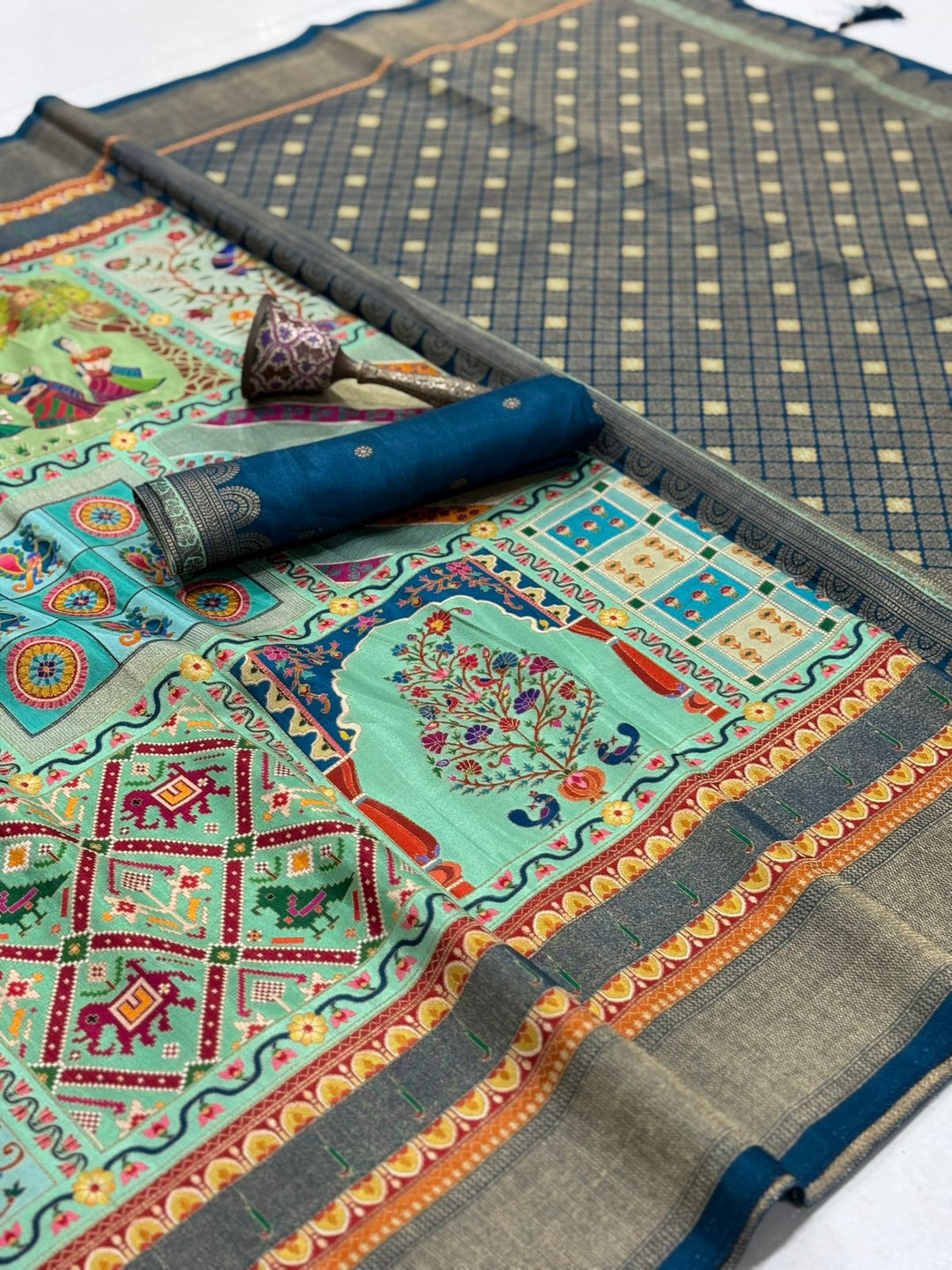 Elite Enigma Viscose Silk Saree