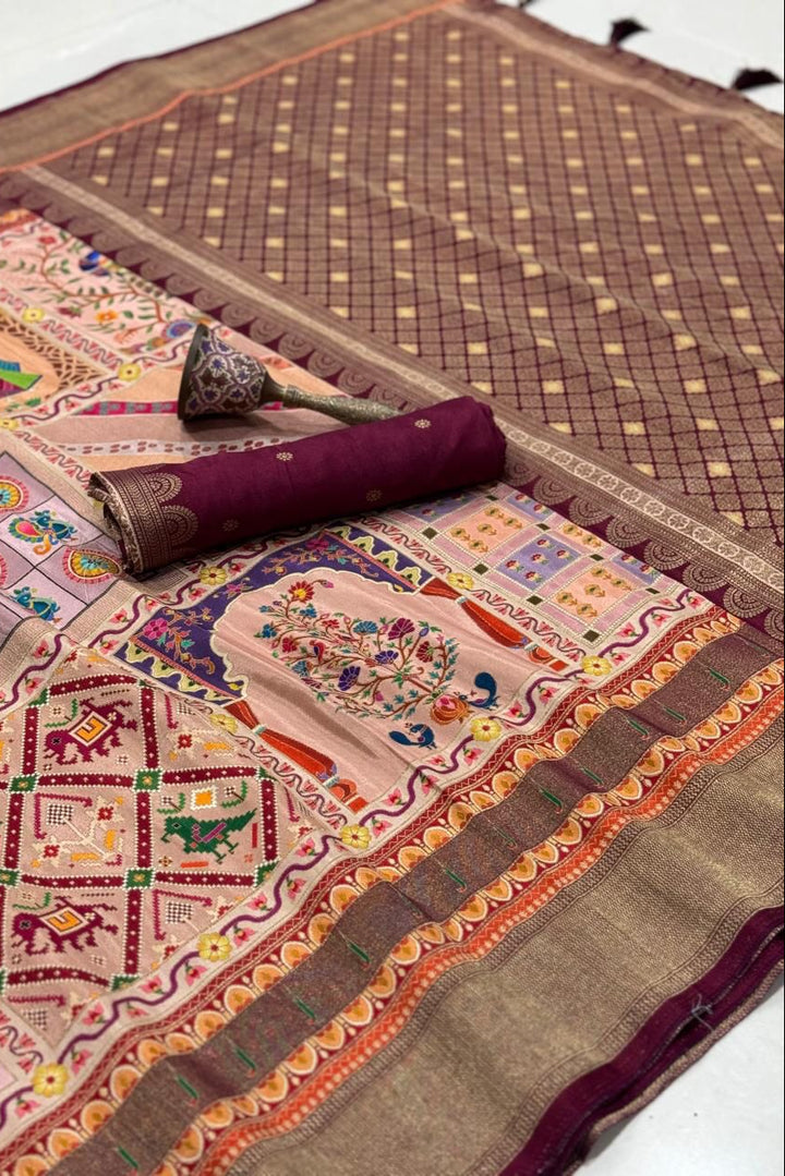 Elite Enigma Viscose Silk Saree