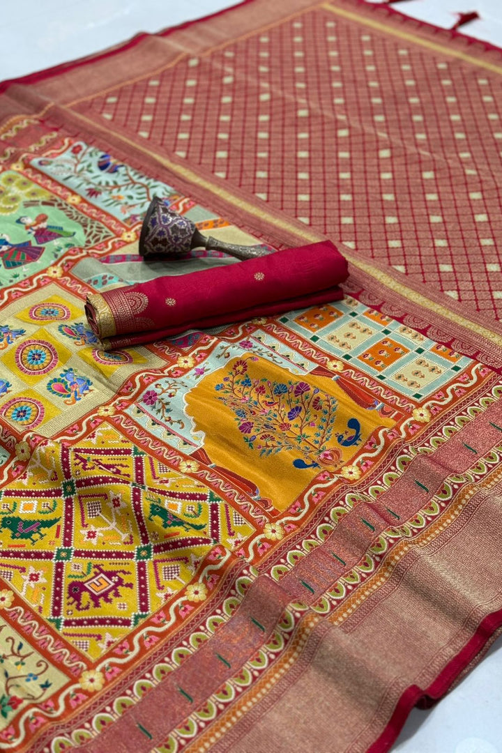 Elite Enigma Viscose Silk Saree