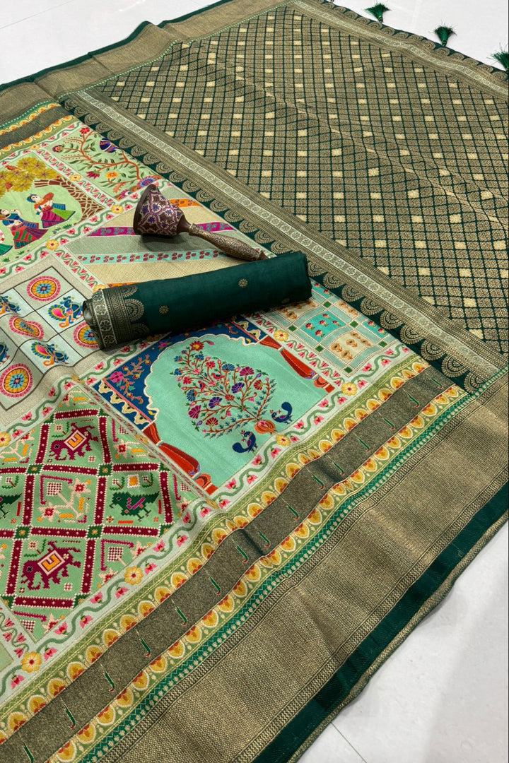 Elite Enigma Viscose Silk Saree