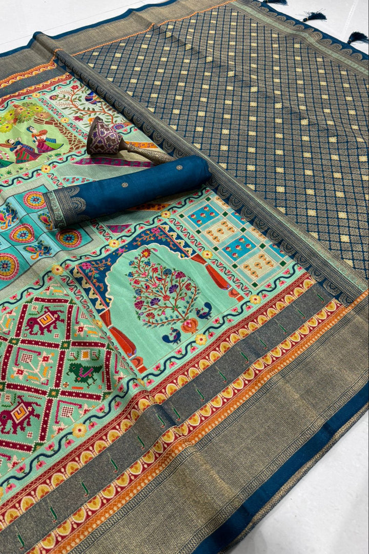 Elite Enigma Viscose Silk Saree