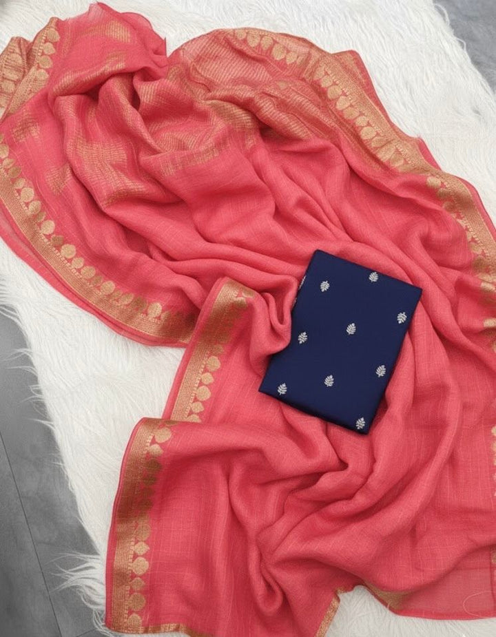 Nova Waterfall Viscose Georgette Saree