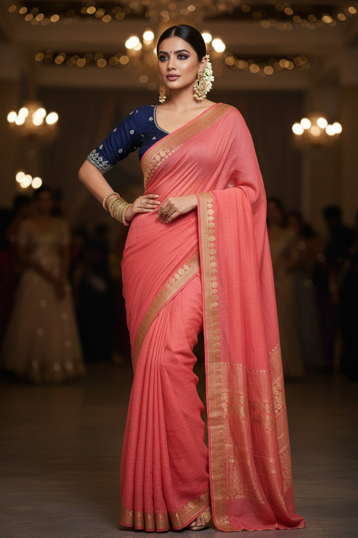 Nova Waterfall Viscose Georgette Saree