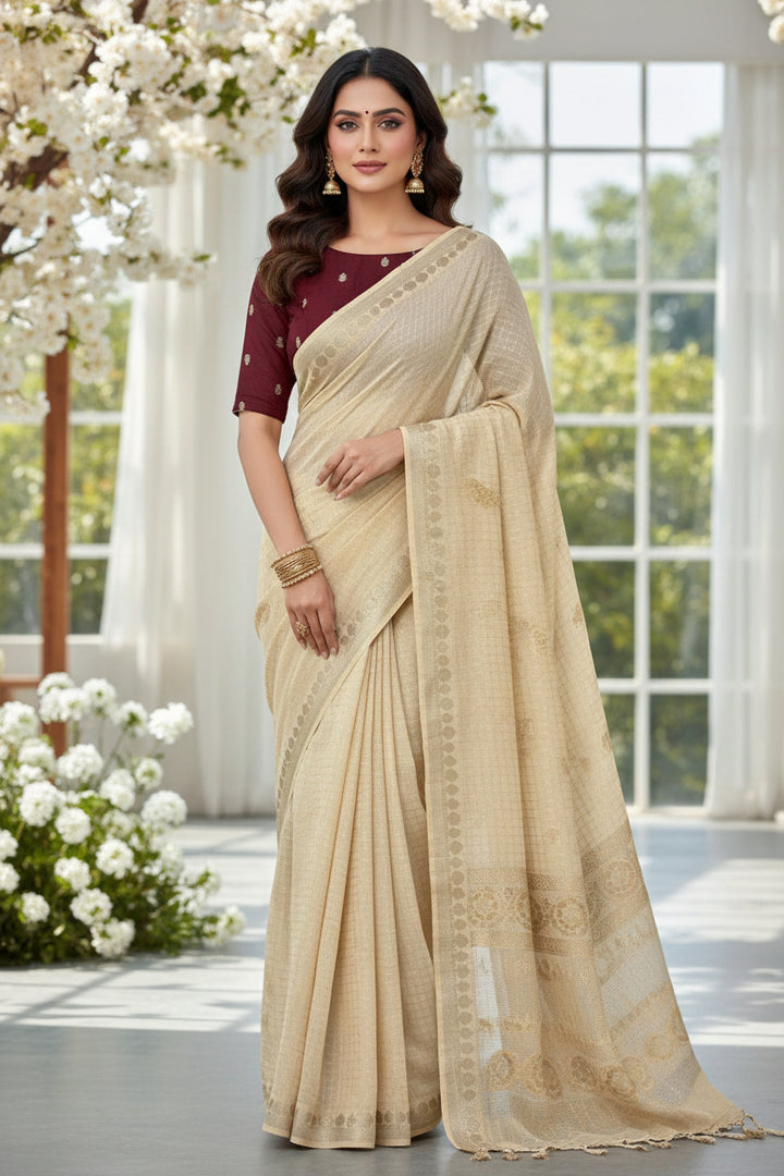 Nova Waterfall Viscose Georgette Saree