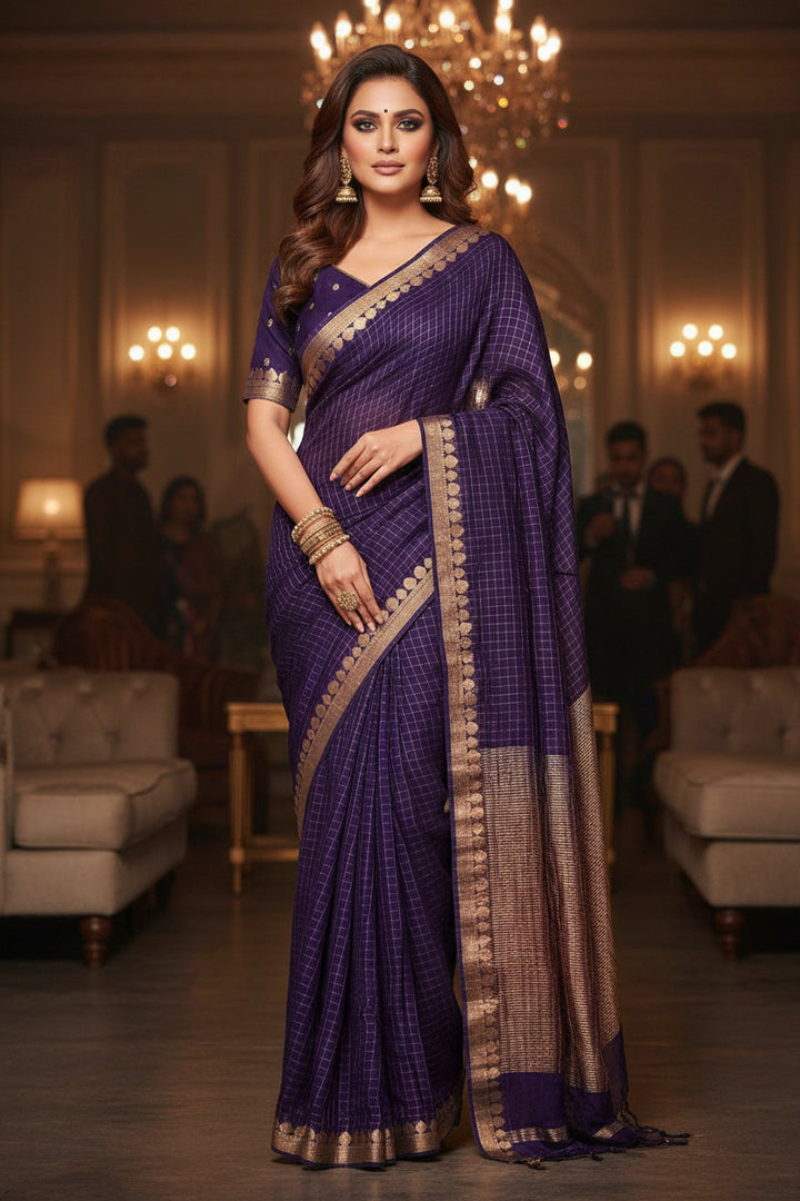 Nova Waterfall Viscose Georgette Saree