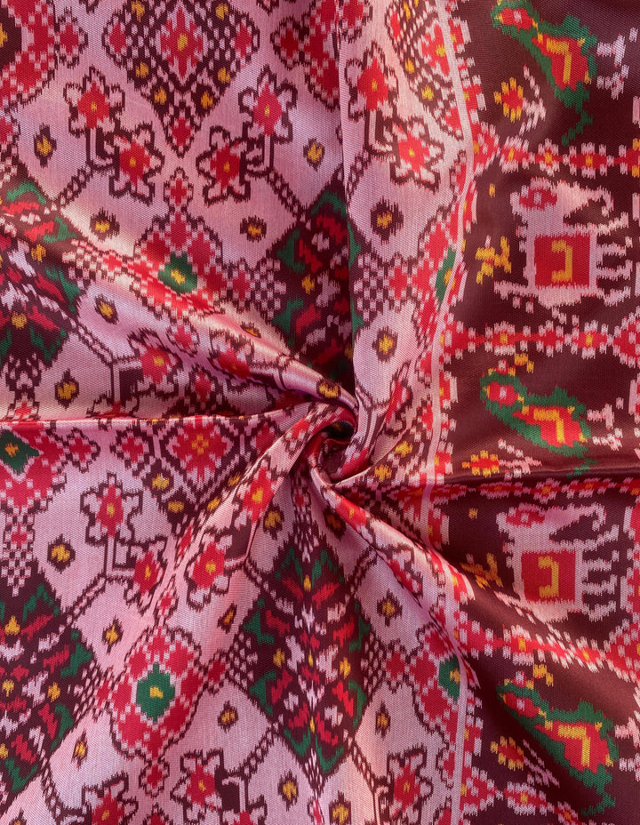 Heartwritten Harmony Bandhej Silk Saree