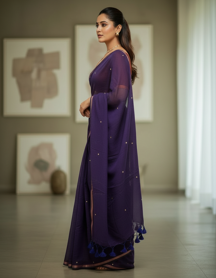 Chithi’r Golpo Mul Cotton Saree