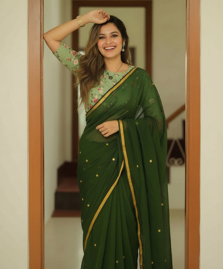 Chithi’r Golpo Mul Cotton Saree
