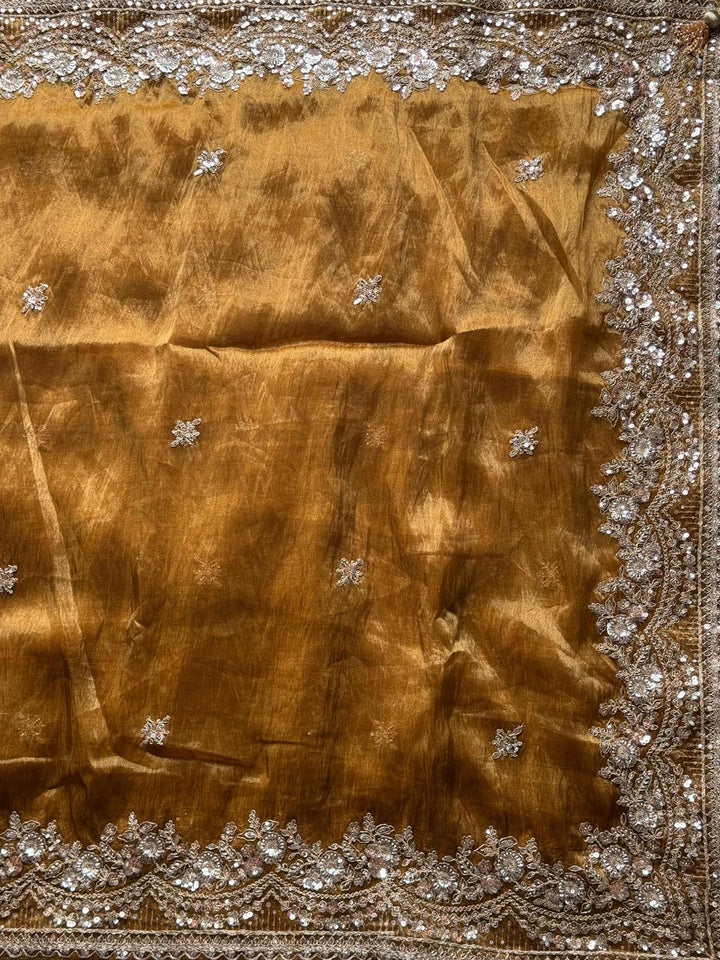 Ink of Emotions Tissue Silk Saree