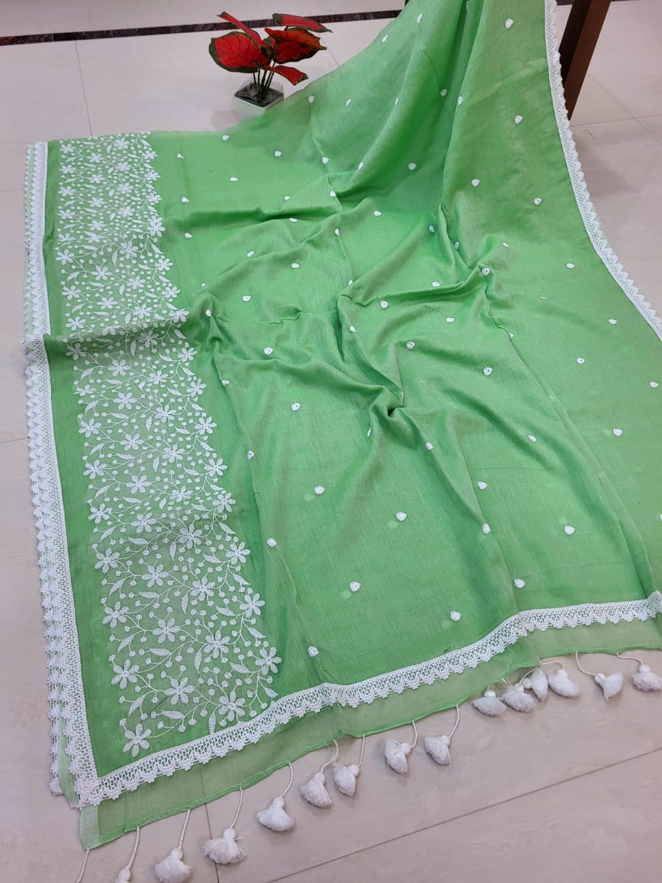 Kagojhawa Mul Cotton Saree