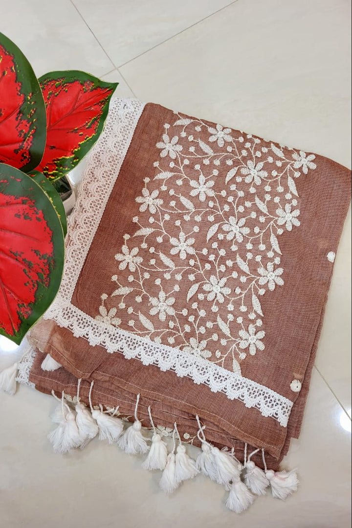 Kagojhawa Mul Cotton Saree