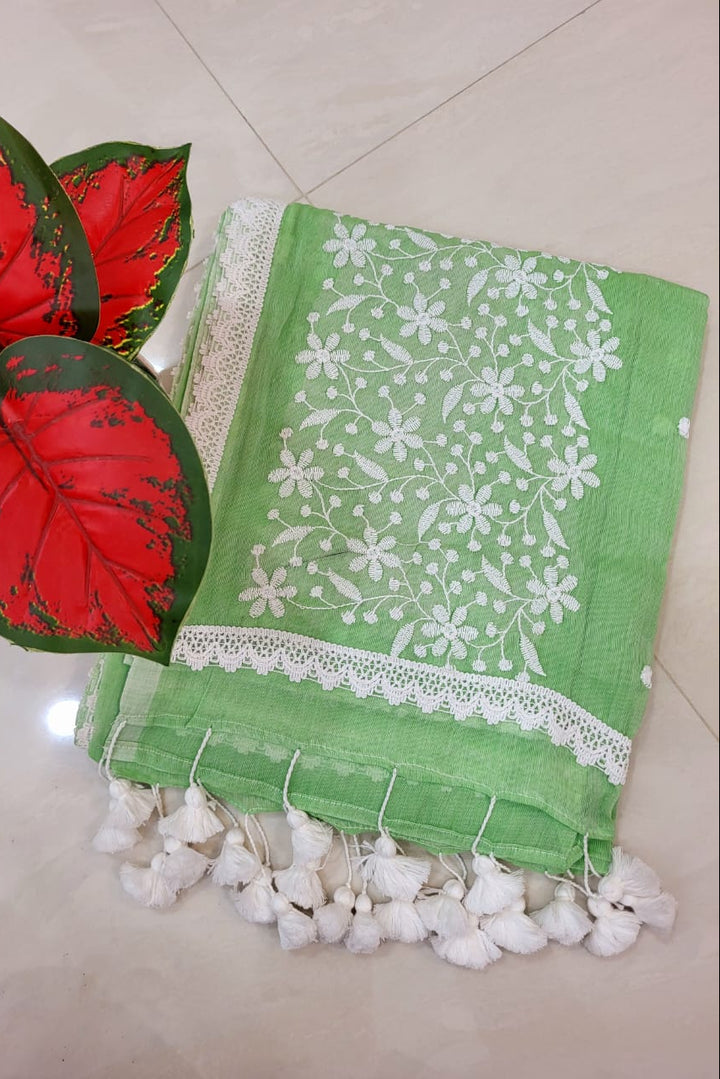 Kagojhawa Mul Cotton Saree