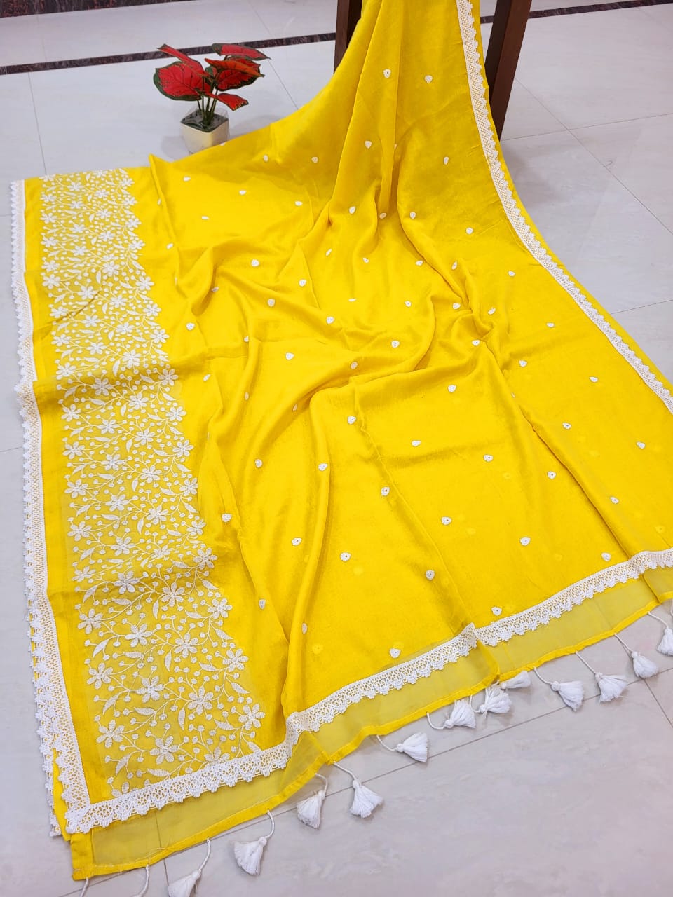Kagojhawa Mul Cotton Saree