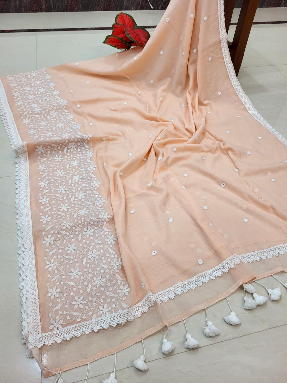 Kagojhawa Mul Cotton Saree