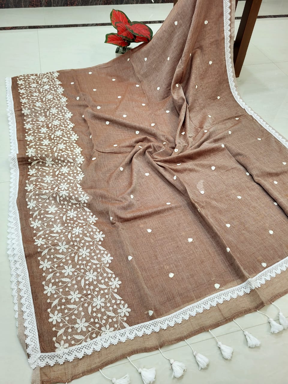 Kagojhawa Mul Cotton Saree