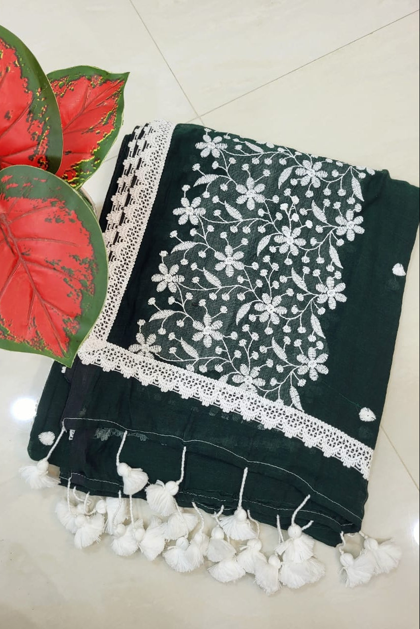 Kagojhawa Mul Cotton Saree