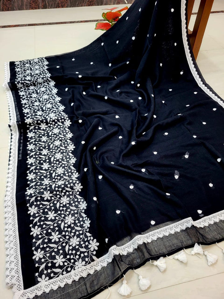 Kagojhawa Mul Cotton Saree