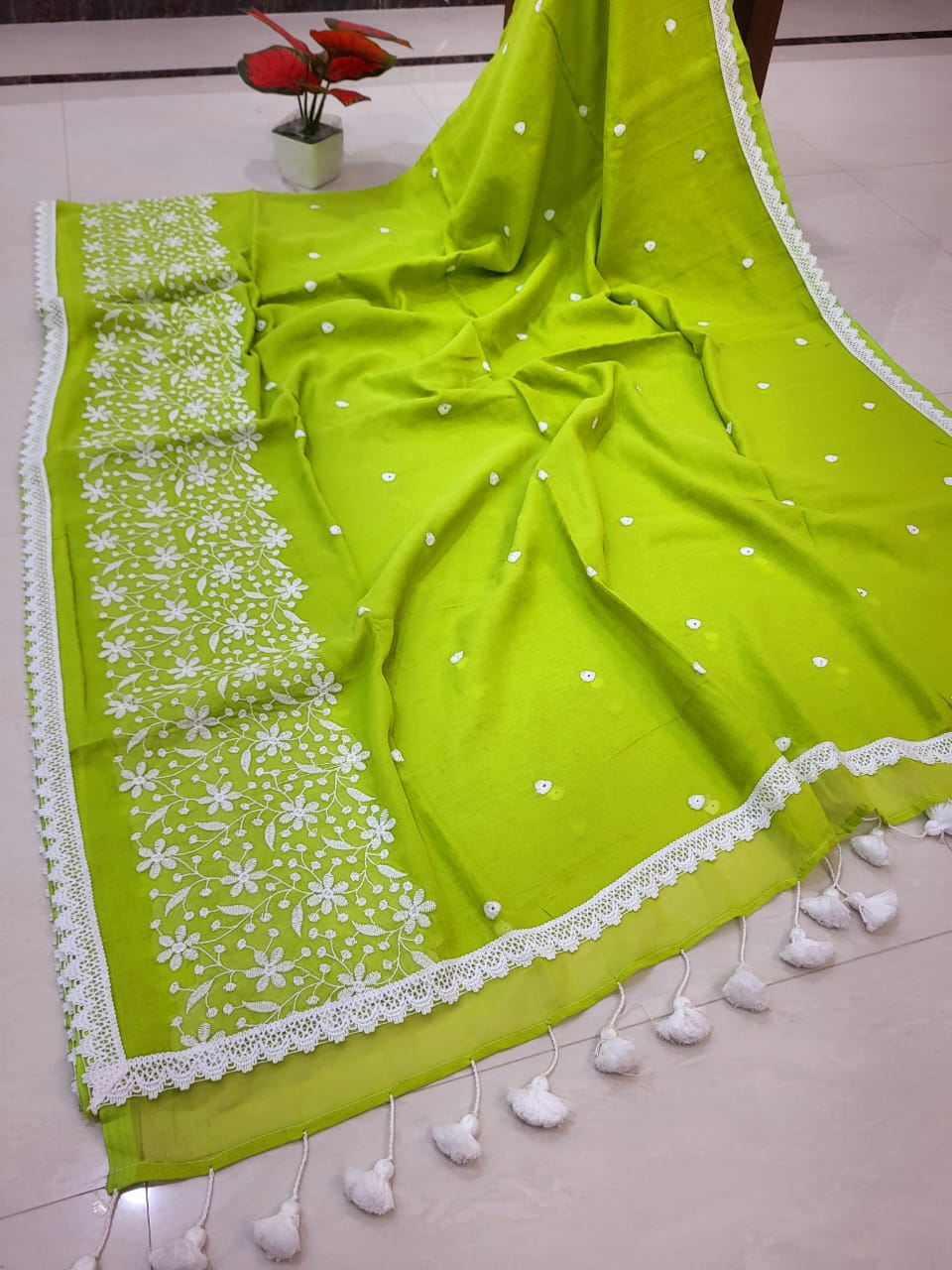 Kagojhawa Mul Cotton Saree