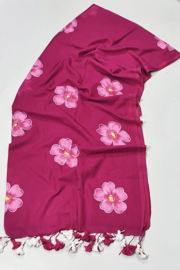 Hridoyer Shobdo Mul Cotton Saree