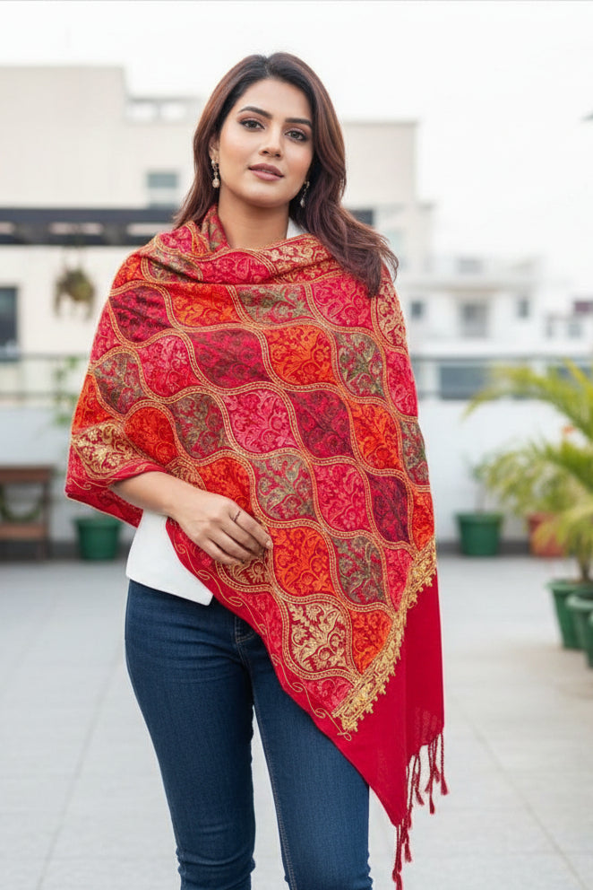 Frosted Warmth Stole Collection