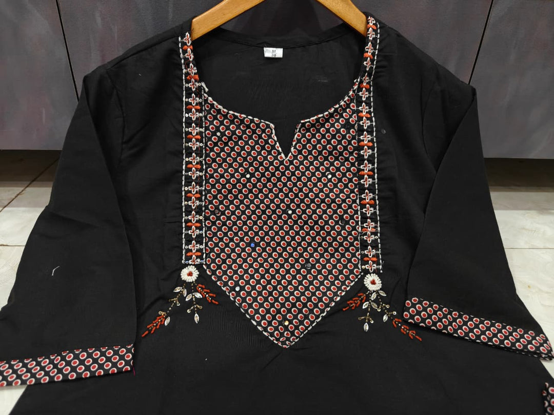 Skywhirl Cotton Kurti Set