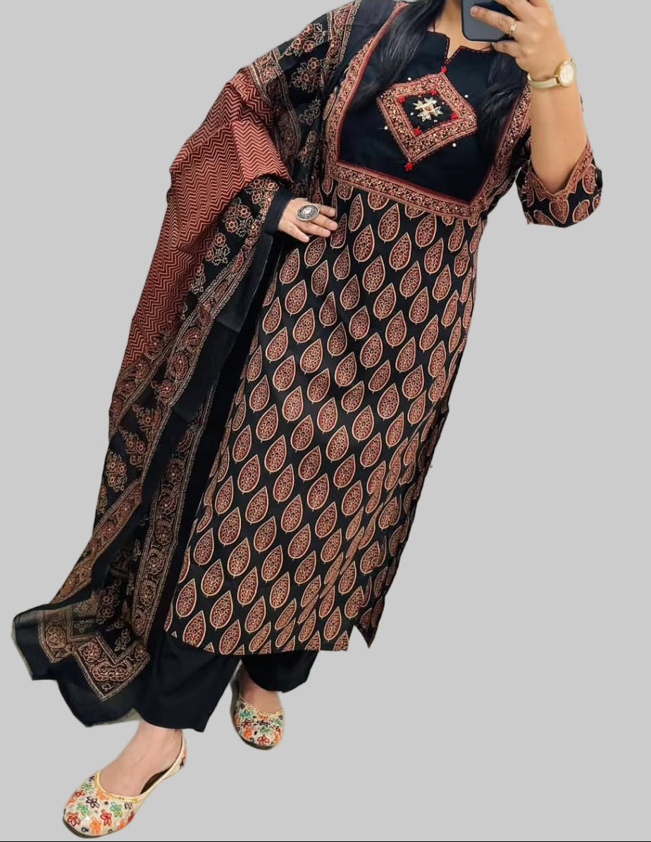 Single Essence Cotton Kurti Set