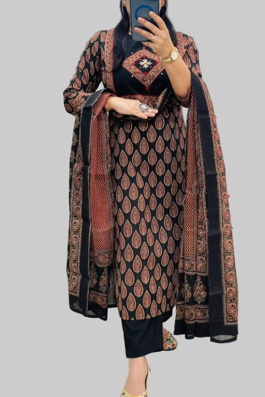 Single Essence Cotton Kurti Set