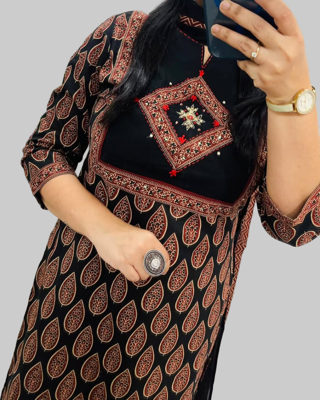 Single Essence Cotton Kurti Set