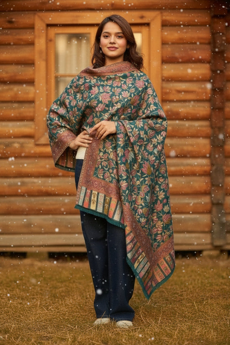 Snowfall Serenity Shawl Collection