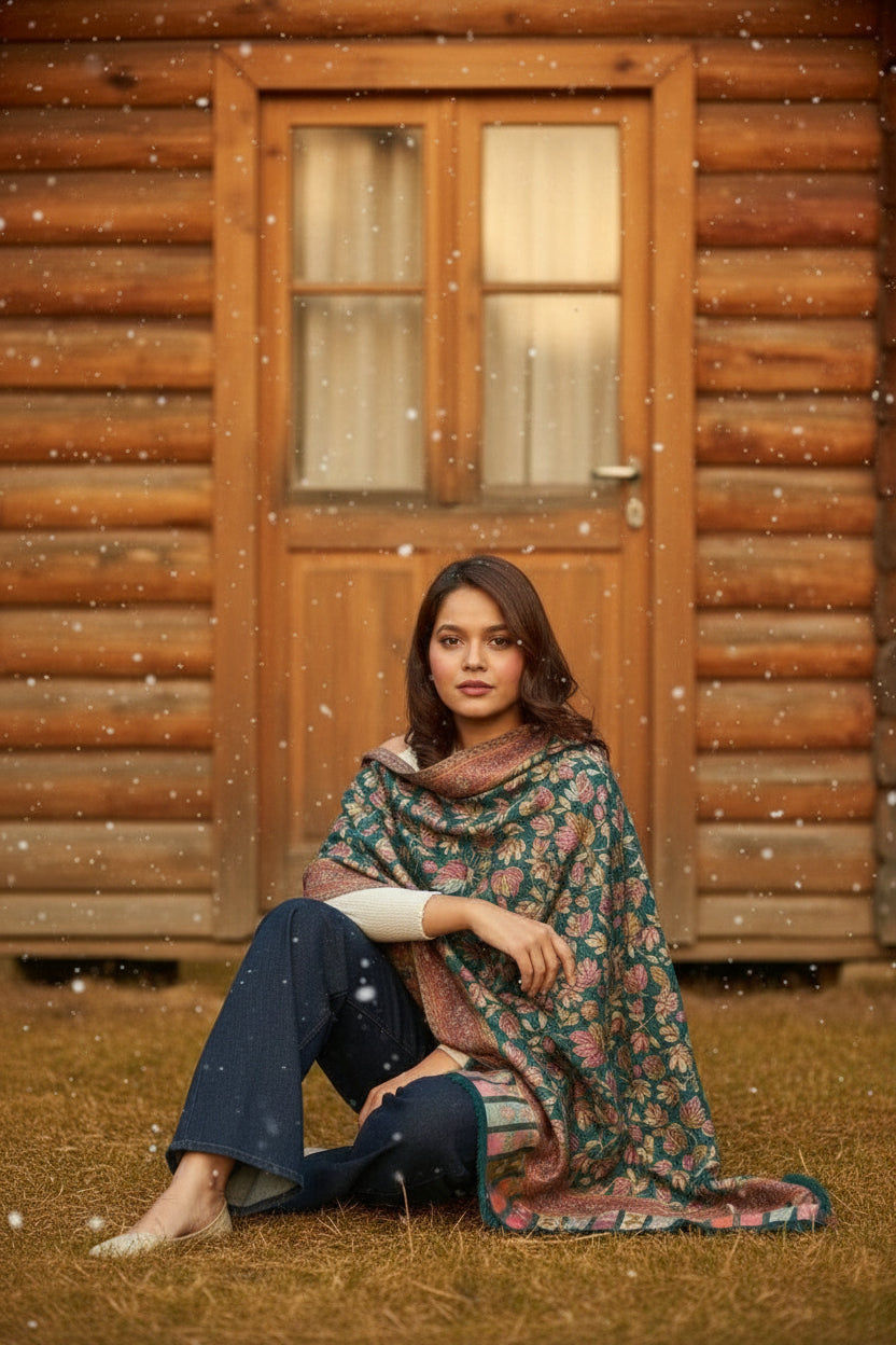 Snowfall Serenity Shawl Collection