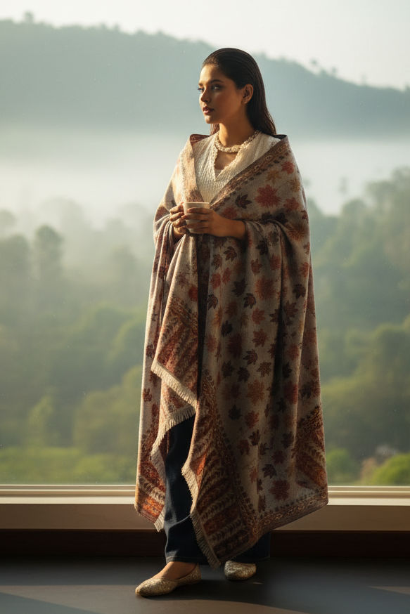 Icy Embrace Shawl Collection