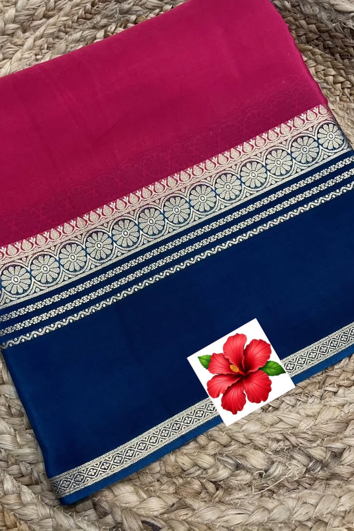 Fresh Bloom Fancy Silk Saree