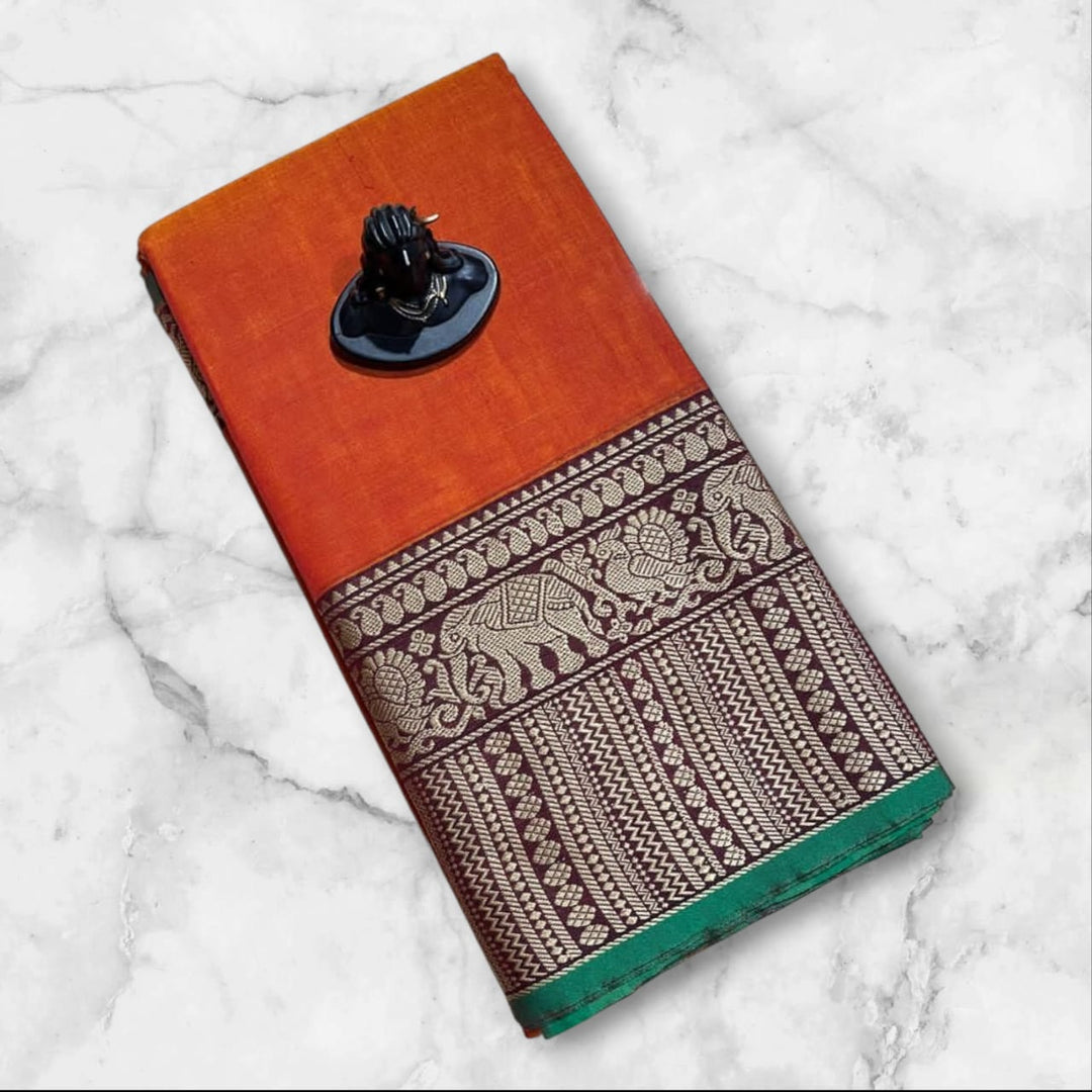 Windflower Glow Narayanpet Saree