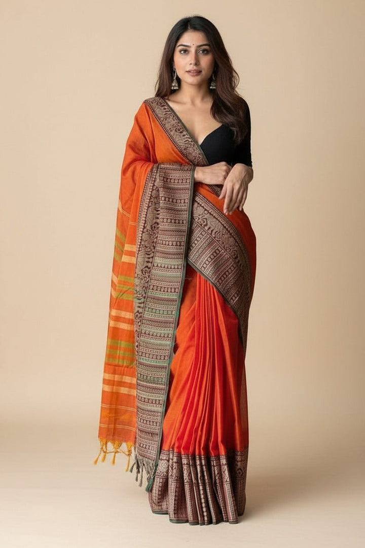 Windflower Glow Narayanpet Saree