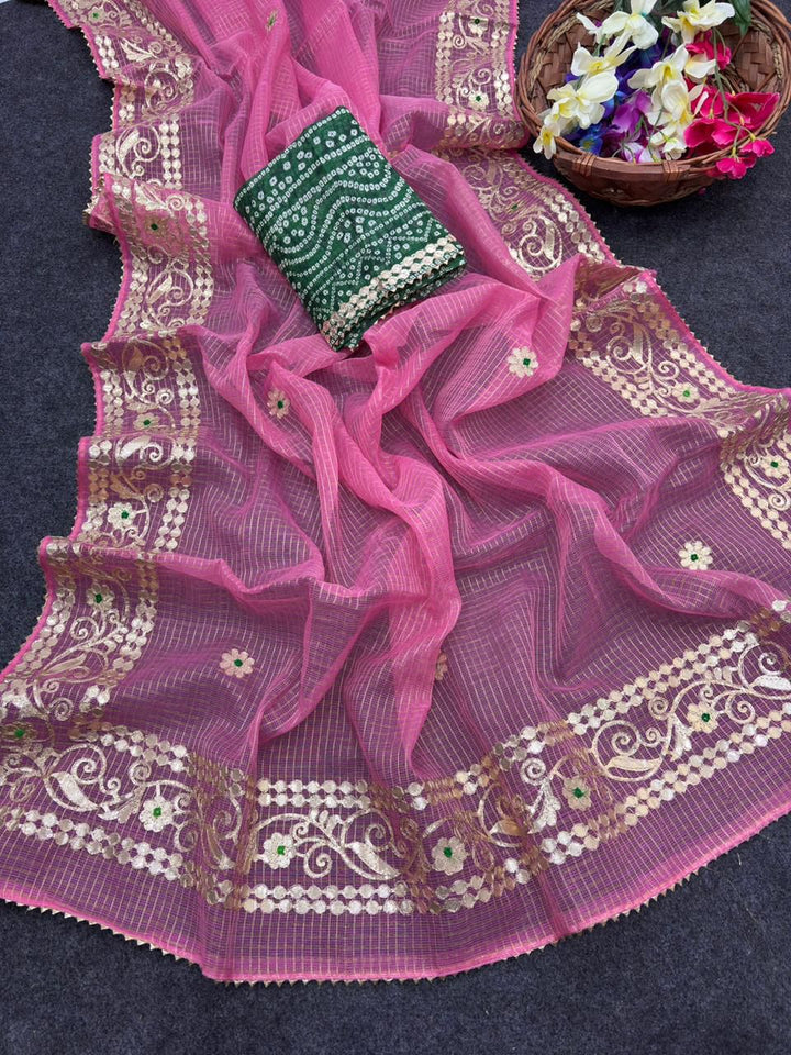 Rani Hamsa Kota Saree
