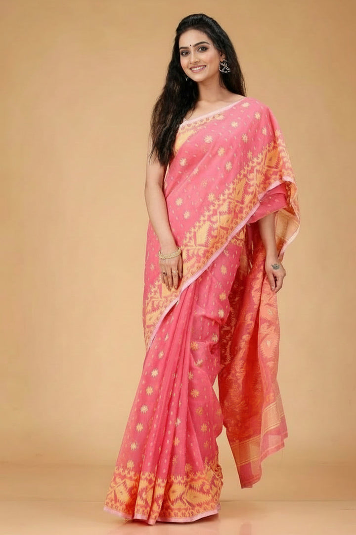 Subarna Jhilik Dhakai Jamdani Saree