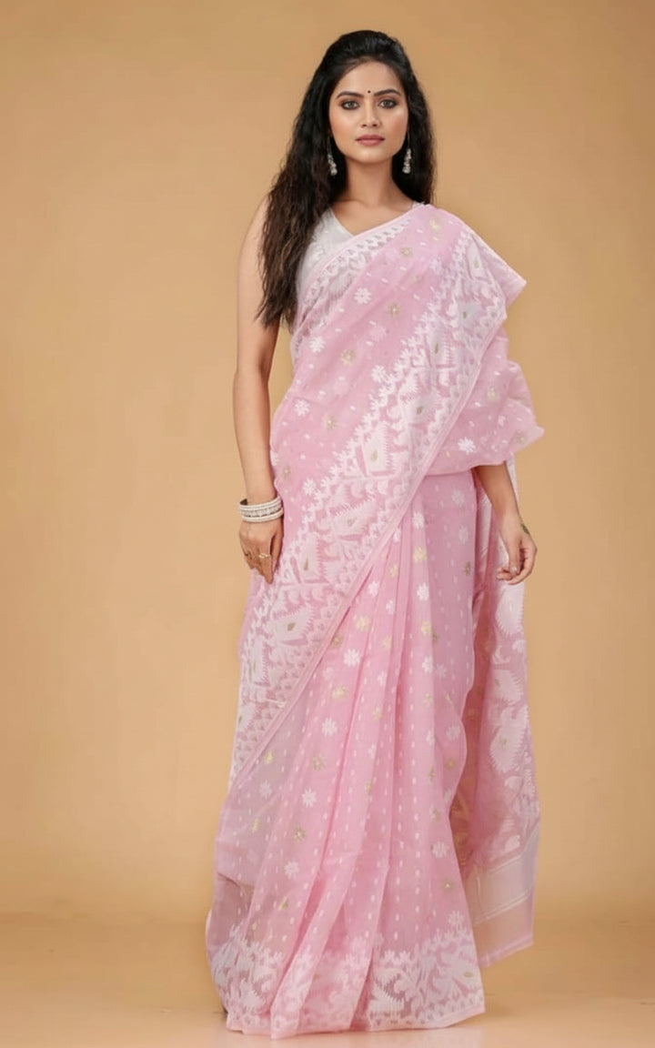 Subarna Jhilik Dhakai Jamdani Saree