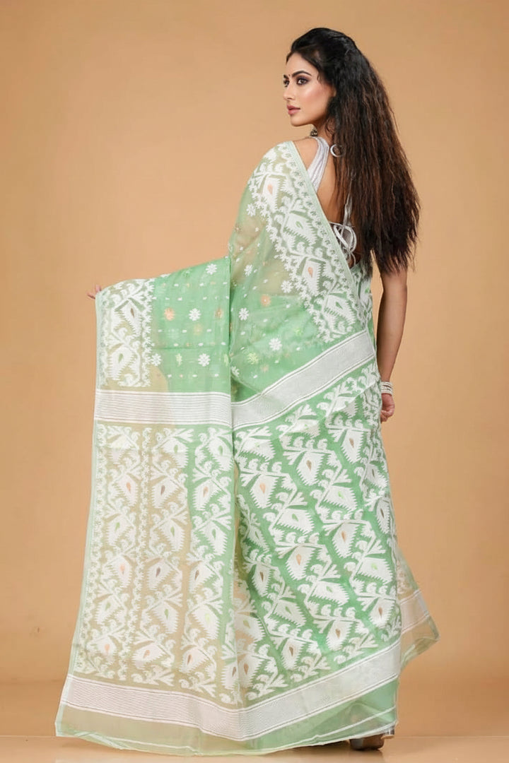 Subarna Jhilik Dhakai Jamdani Saree