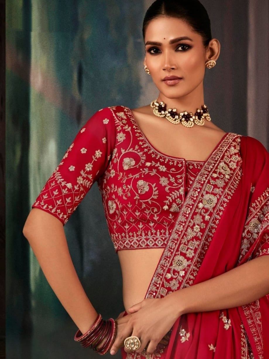 Serenity Shine Fancy Silk Saree