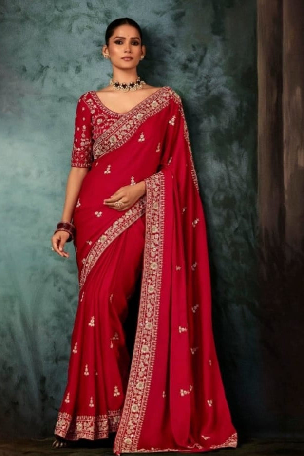 Serenity Shine Fancy Silk Saree