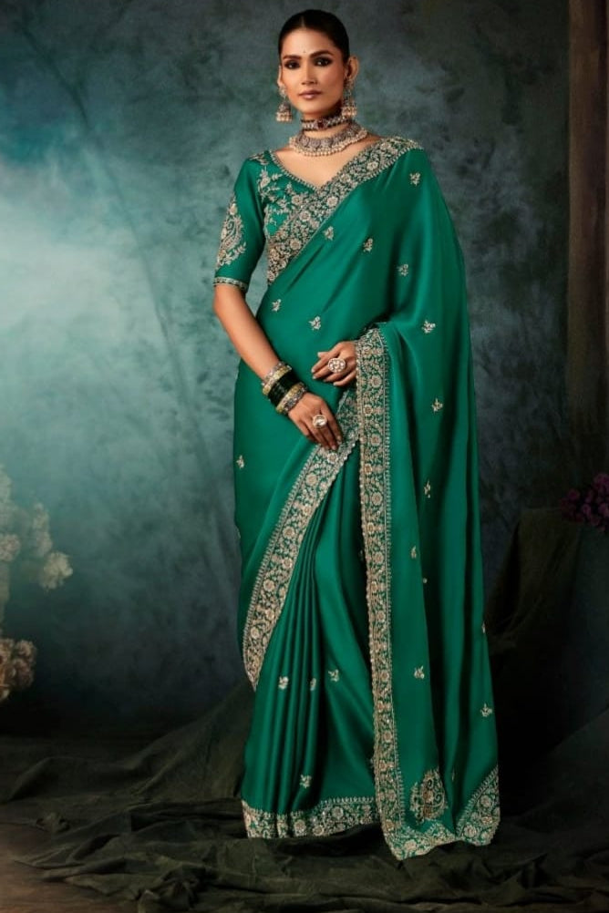 Serenity Shine Fancy Silk Saree