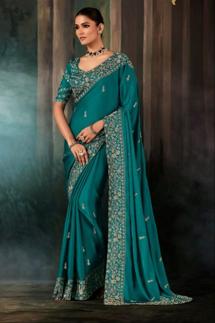 Serenity Shine Fancy Silk Saree
