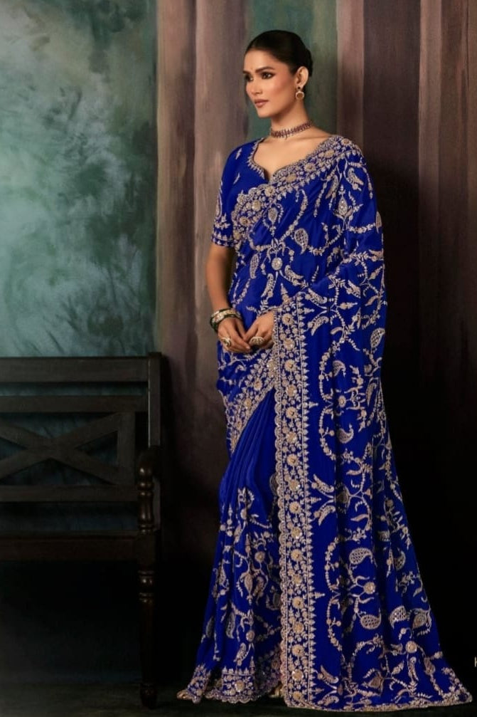 Serenity Shine Fancy Silk Saree