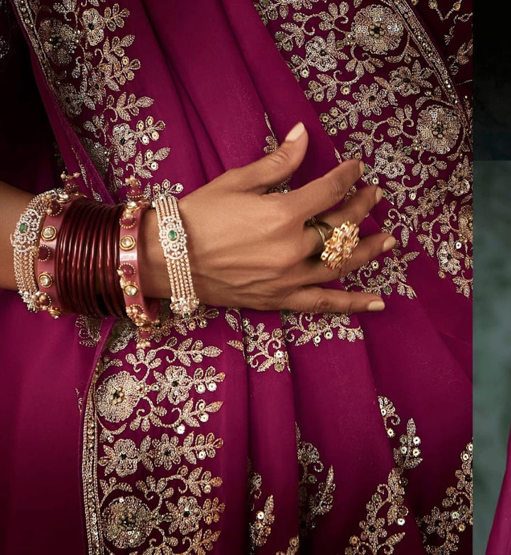 Serenity Shine Fancy Silk Saree